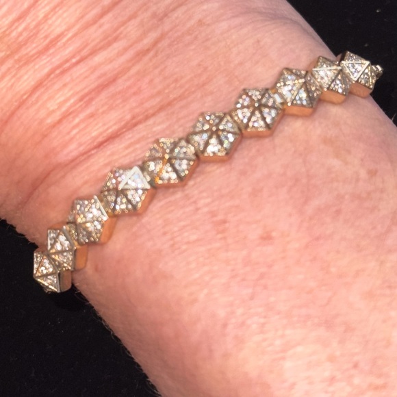 Banana Republic Adjustable Drawstring Bracelet Gold color - Picture 2 of 4